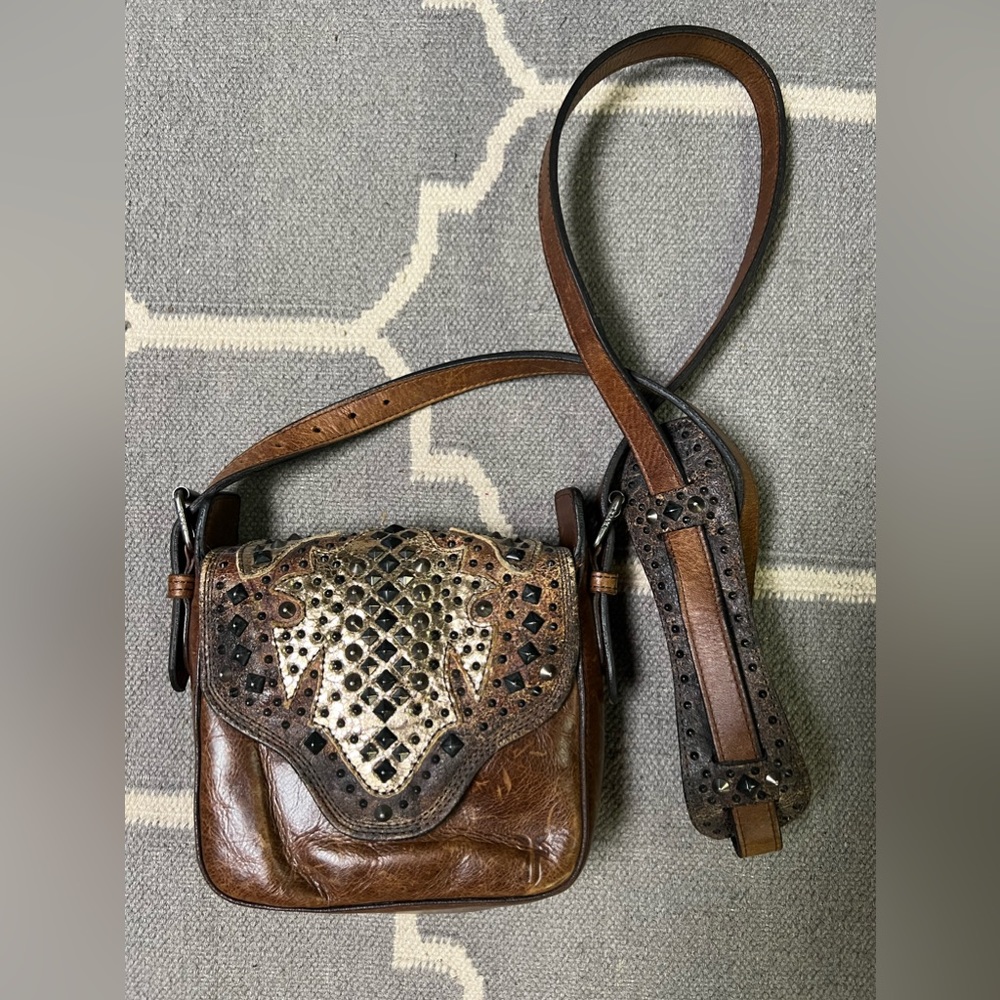Frye Deborah Deco crossbody